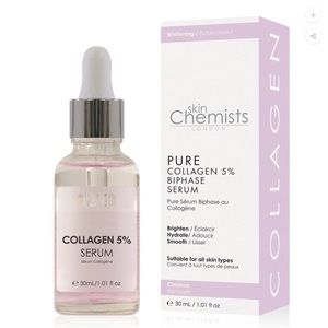 Brand New skinChemists Pure Collagen 5% Biphase Serum